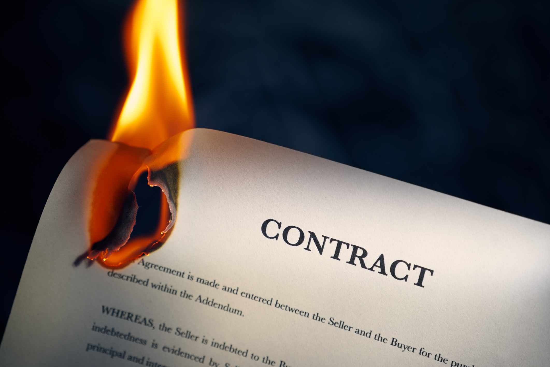 Burning-Contract