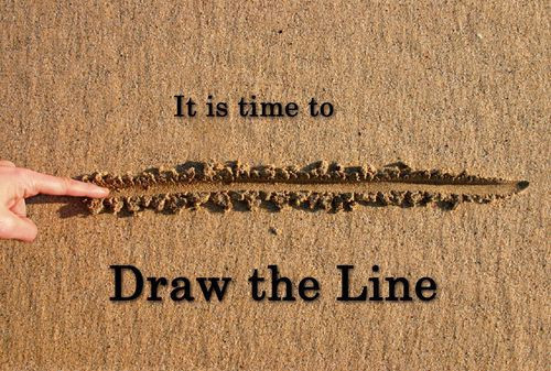 Draw Line In The Sand